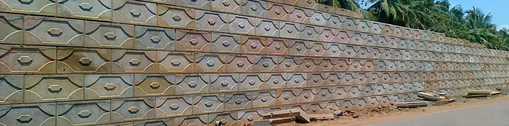 Gabion wall & coffer dam, Dhamra Port